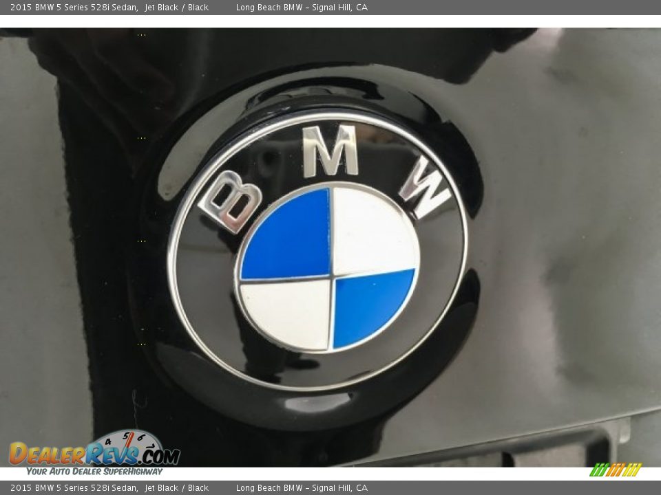 2015 BMW 5 Series 528i Sedan Jet Black / Black Photo #31