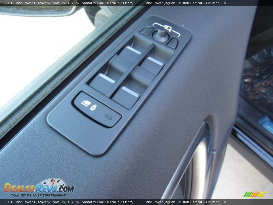 2018 Land Rover Discovery Sport HSE Luxury Santorini Black Metallic / Ebony Photo #25