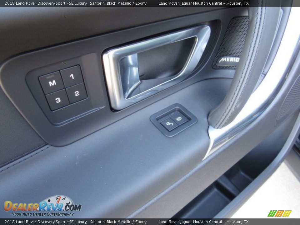 2018 Land Rover Discovery Sport HSE Luxury Santorini Black Metallic / Ebony Photo #26
