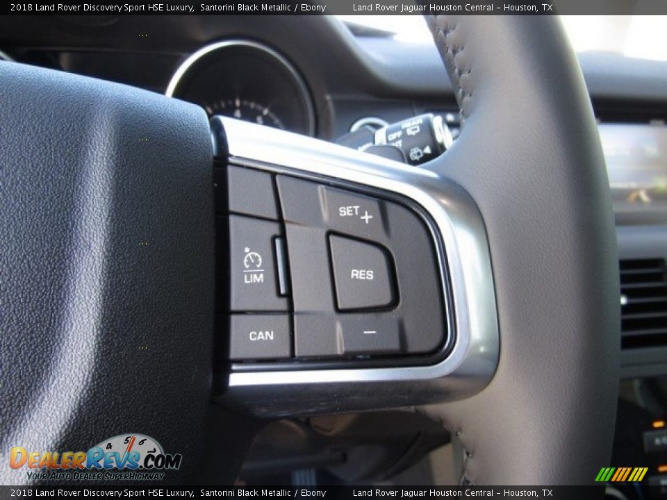 2018 Land Rover Discovery Sport HSE Luxury Santorini Black Metallic / Ebony Photo #30