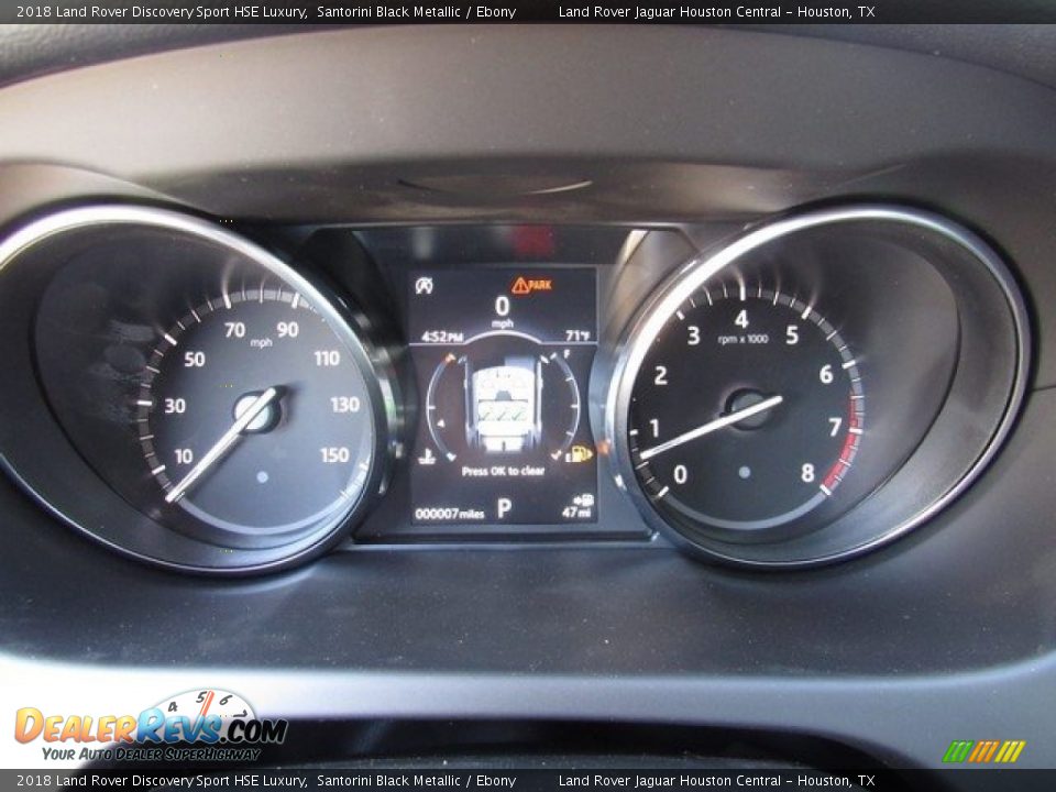 2018 Land Rover Discovery Sport HSE Luxury Santorini Black Metallic / Ebony Photo #31