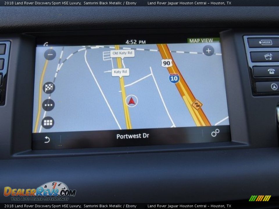 2018 Land Rover Discovery Sport HSE Luxury Santorini Black Metallic / Ebony Photo #33