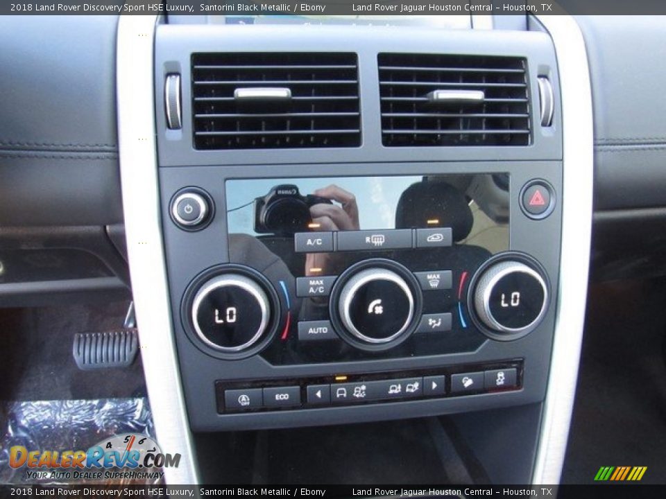 2018 Land Rover Discovery Sport HSE Luxury Santorini Black Metallic / Ebony Photo #35