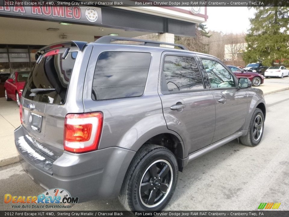 2012 Ford Escape XLT 4WD Sterling Gray Metallic / Charcoal Black Photo #2