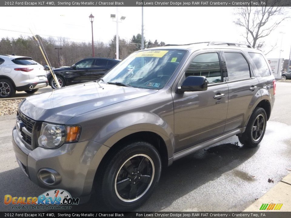 2012 Ford Escape XLT 4WD Sterling Gray Metallic / Charcoal Black Photo #5