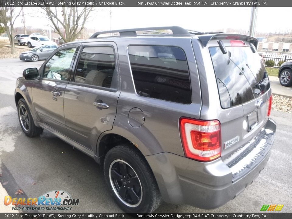 2012 Ford Escape XLT 4WD Sterling Gray Metallic / Charcoal Black Photo #7