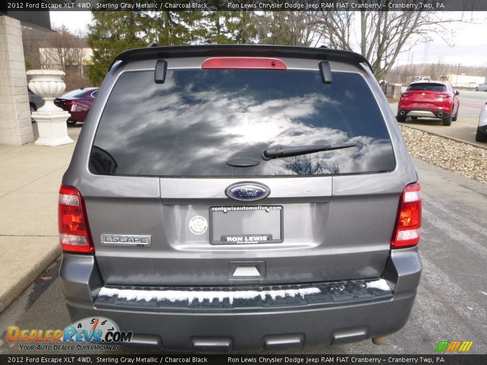 2012 Ford Escape XLT 4WD Sterling Gray Metallic / Charcoal Black Photo #8