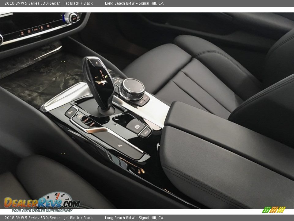 2018 BMW 5 Series 530i Sedan Jet Black / Black Photo #7