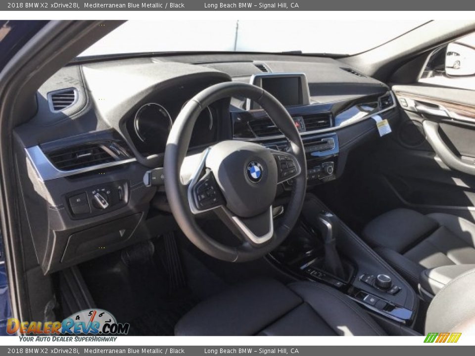 2018 BMW X2 xDrive28i Mediterranean Blue Metallic / Black Photo #5