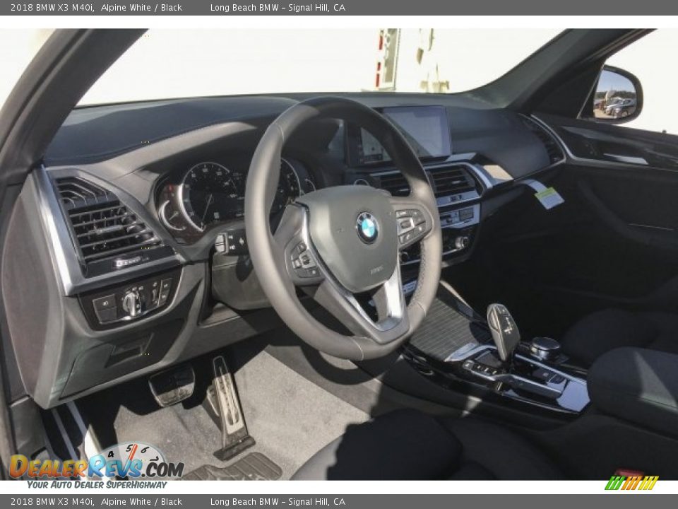 2018 BMW X3 M40i Alpine White / Black Photo #5