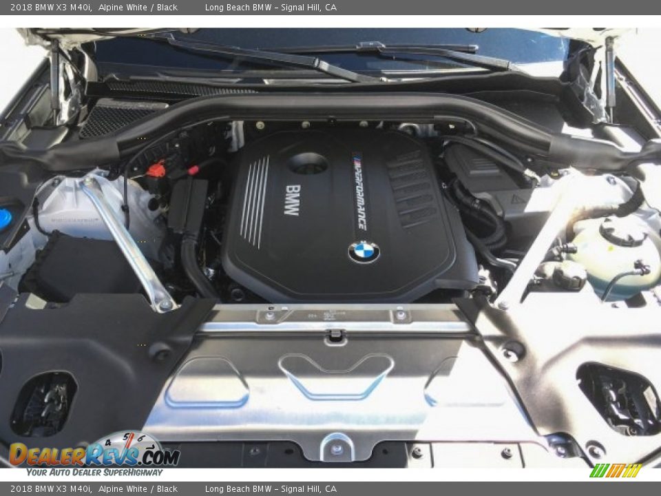 2018 BMW X3 M40i Alpine White / Black Photo #8