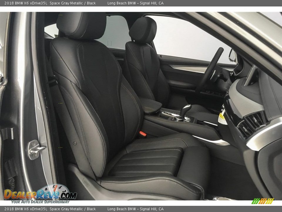 2018 BMW X6 xDrive35i Space Gray Metallic / Black Photo #2