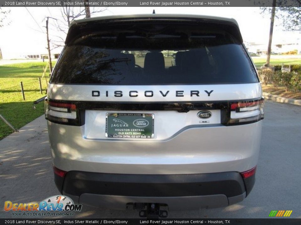 2018 Land Rover Discovery SE Indus Silver Metallic / Ebony/Ebony Photo #8