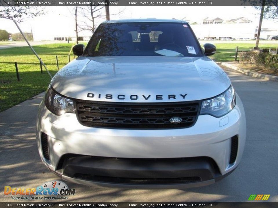 2018 Land Rover Discovery SE Indus Silver Metallic / Ebony/Ebony Photo #9