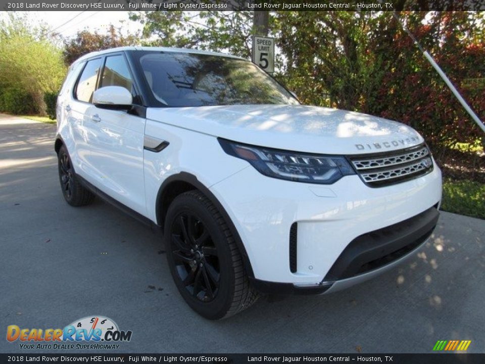 2018 Land Rover Discovery HSE Luxury Fuji White / Light Oyster/Espresso Photo #2