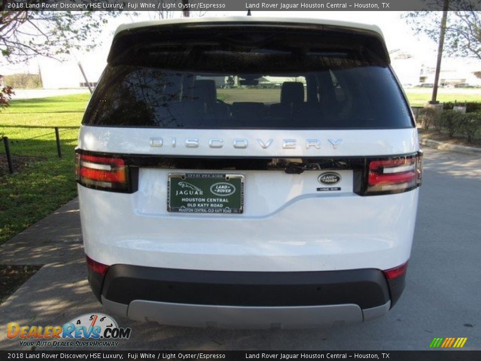 2018 Land Rover Discovery HSE Luxury Fuji White / Light Oyster/Espresso Photo #8