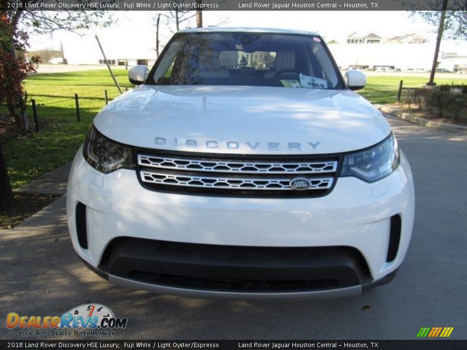 2018 Land Rover Discovery HSE Luxury Fuji White / Light Oyster/Espresso Photo #9