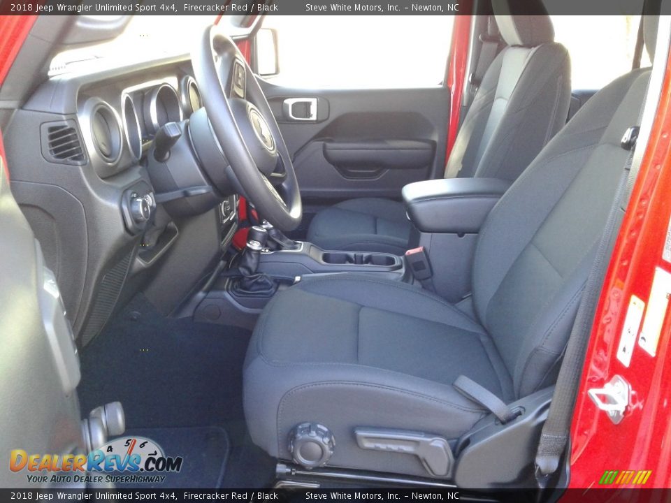 2018 Jeep Wrangler Unlimited Sport 4x4 Firecracker Red / Black Photo #10