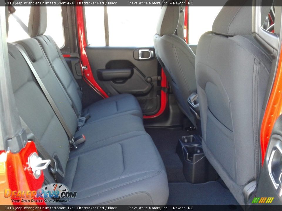 2018 Jeep Wrangler Unlimited Sport 4x4 Firecracker Red / Black Photo #13