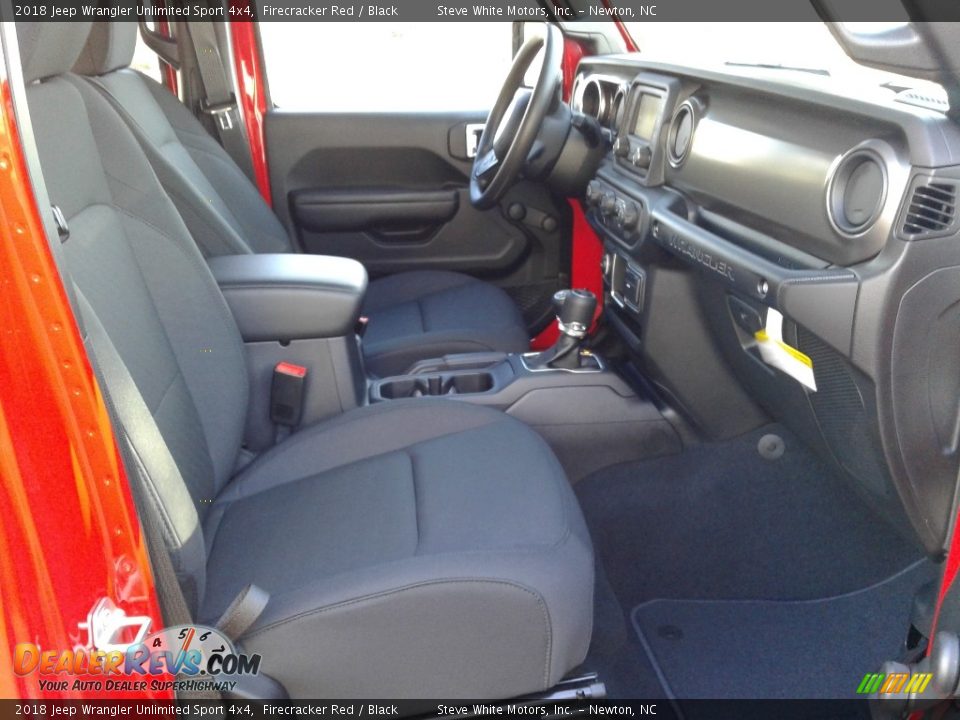 2018 Jeep Wrangler Unlimited Sport 4x4 Firecracker Red / Black Photo #14