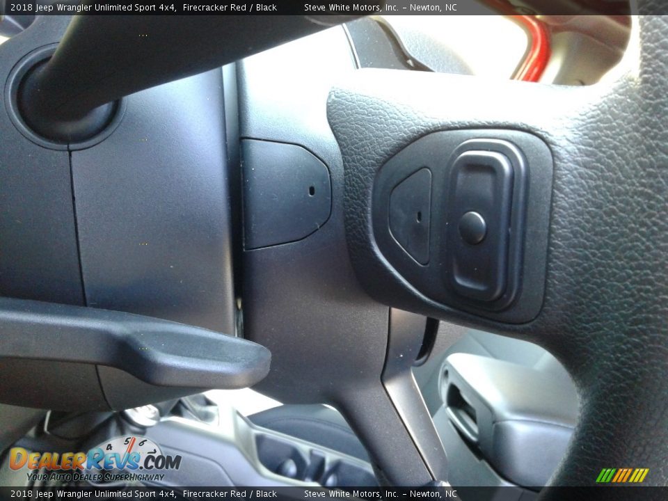 2018 Jeep Wrangler Unlimited Sport 4x4 Firecracker Red / Black Photo #15