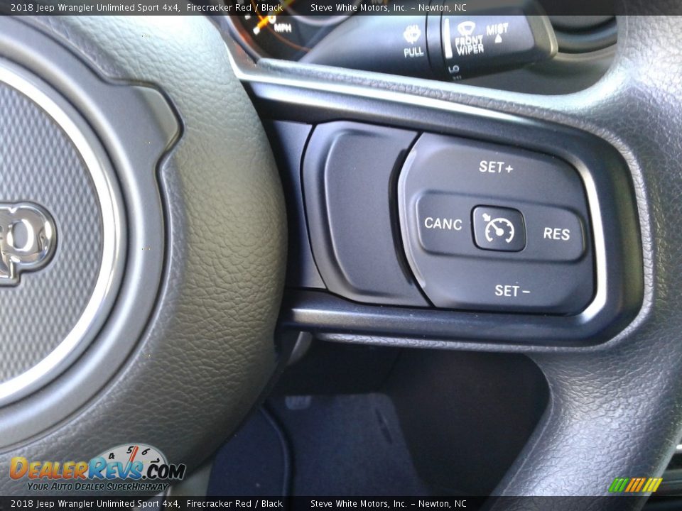 2018 Jeep Wrangler Unlimited Sport 4x4 Firecracker Red / Black Photo #17
