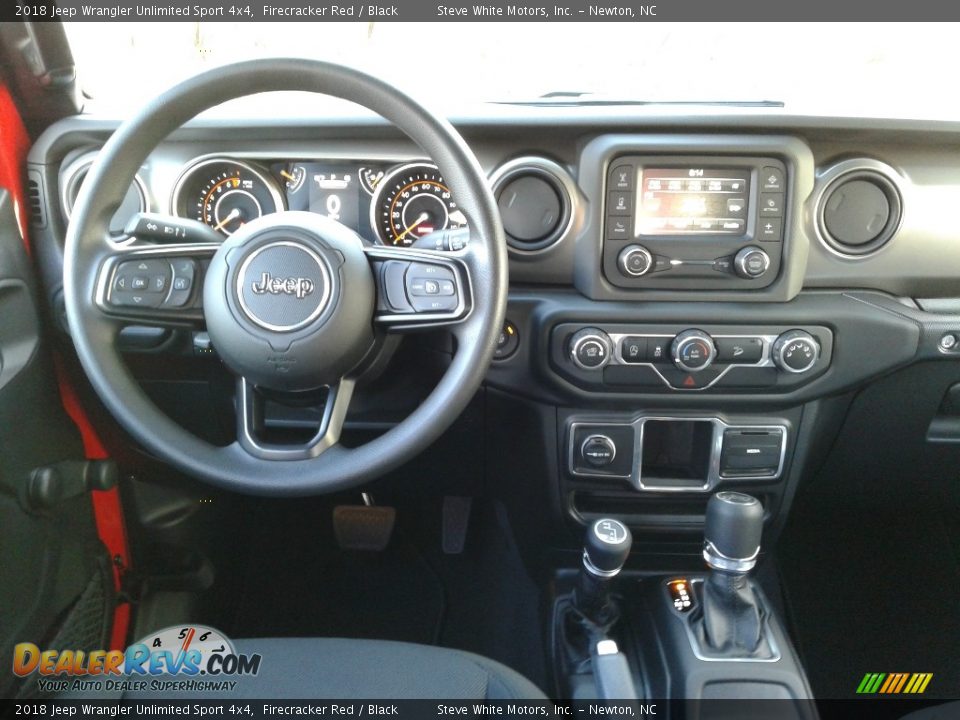 2018 Jeep Wrangler Unlimited Sport 4x4 Firecracker Red / Black Photo #24