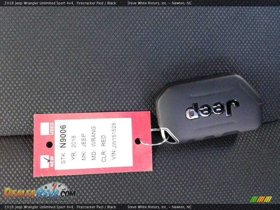 2018 Jeep Wrangler Unlimited Sport 4x4 Firecracker Red / Black Photo #26