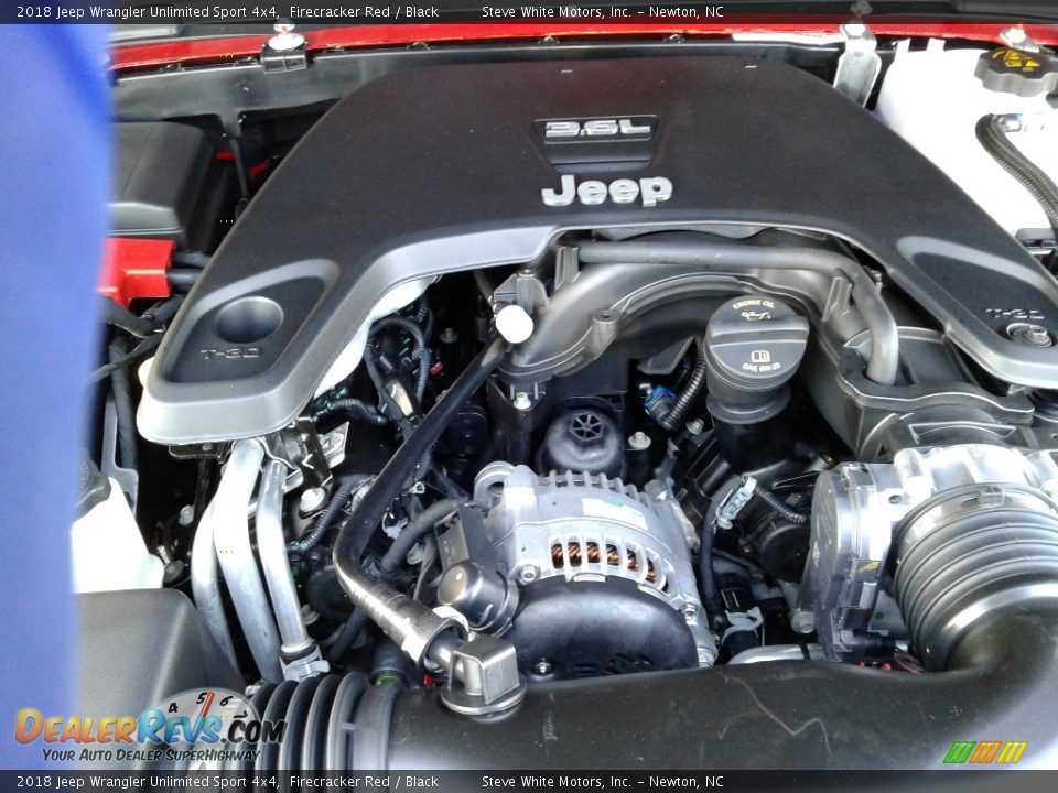 2018 Jeep Wrangler Unlimited Sport 4x4 Firecracker Red / Black Photo #27