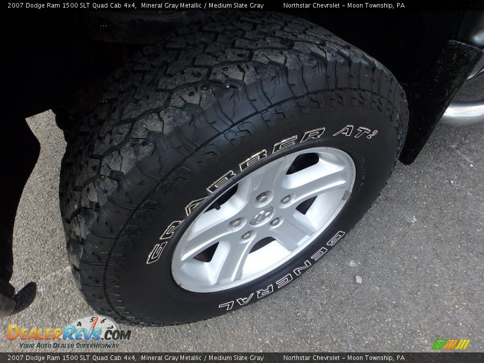 2007 Dodge Ram 1500 SLT Quad Cab 4x4 Mineral Gray Metallic / Medium Slate Gray Photo #7