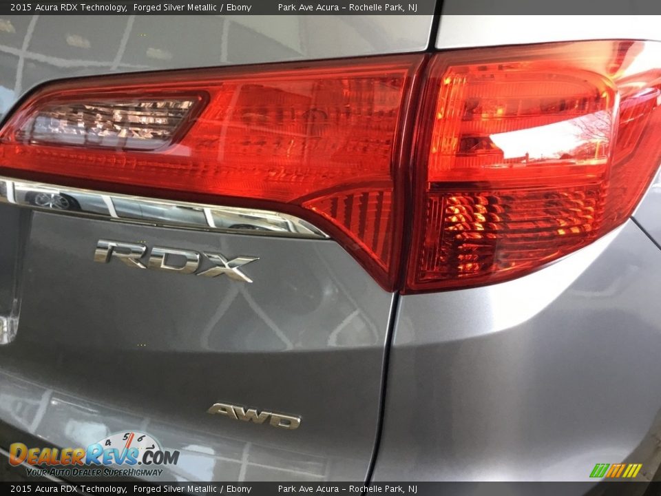 2015 Acura RDX Technology Forged Silver Metallic / Ebony Photo #23