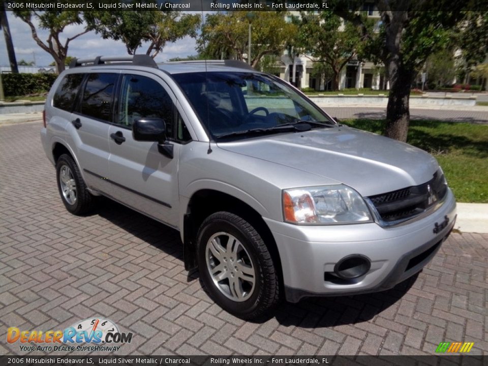 2006 Mitsubishi Endeavor LS Liquid Silver Metallic / Charcoal Photo #1