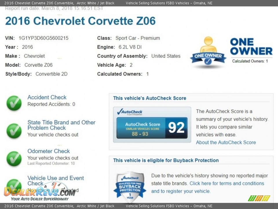 Entertainment System of 2016 Chevrolet Corvette Z06 Convertible Photo #2