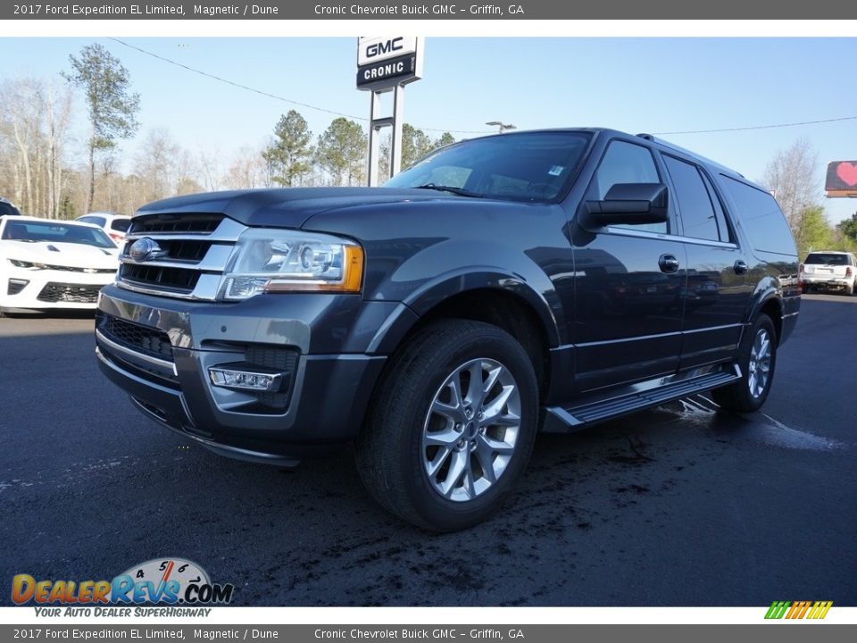 2017 Ford Expedition EL Limited Magnetic / Dune Photo #3