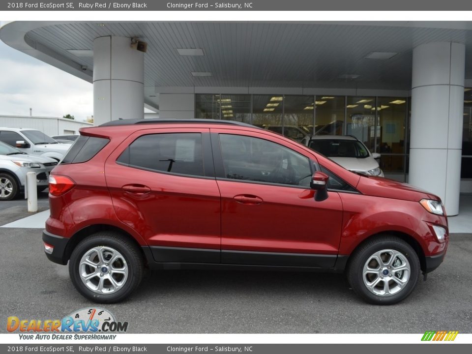 Ruby Red 2018 Ford EcoSport SE Photo #2