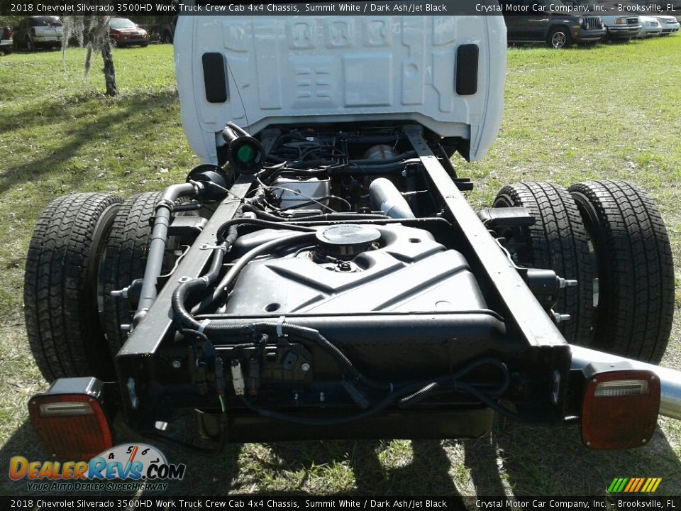 2018 Chevrolet Silverado 3500HD Work Truck Crew Cab 4x4 Chassis Summit White / Dark Ash/Jet Black Photo #19