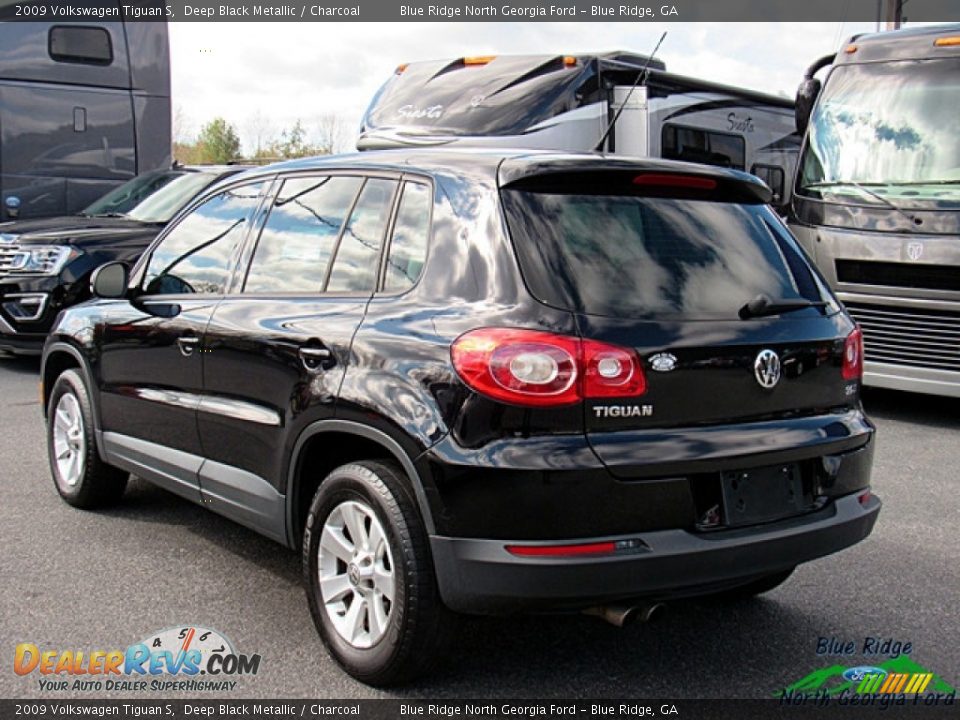 2009 Volkswagen Tiguan S Deep Black Metallic / Charcoal Photo #3
