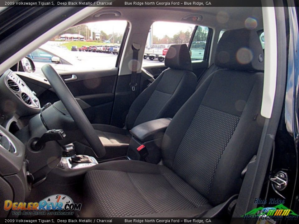 2009 Volkswagen Tiguan S Deep Black Metallic / Charcoal Photo #10