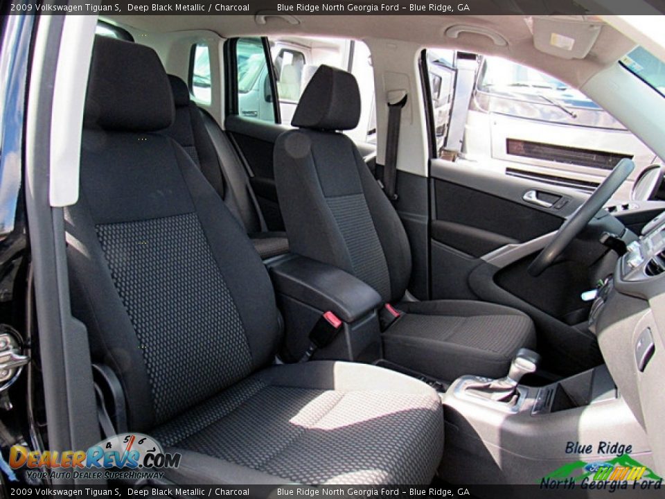 2009 Volkswagen Tiguan S Deep Black Metallic / Charcoal Photo #11