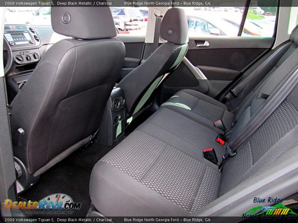 2009 Volkswagen Tiguan S Deep Black Metallic / Charcoal Photo #12