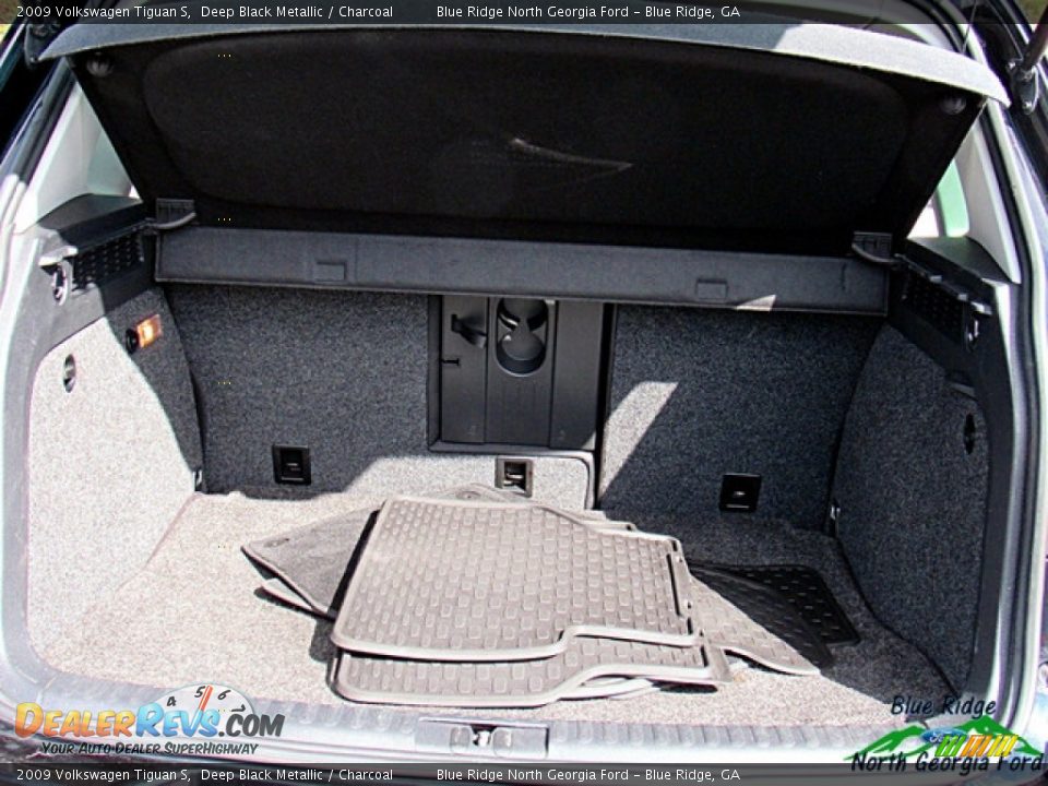 2009 Volkswagen Tiguan S Deep Black Metallic / Charcoal Photo #14
