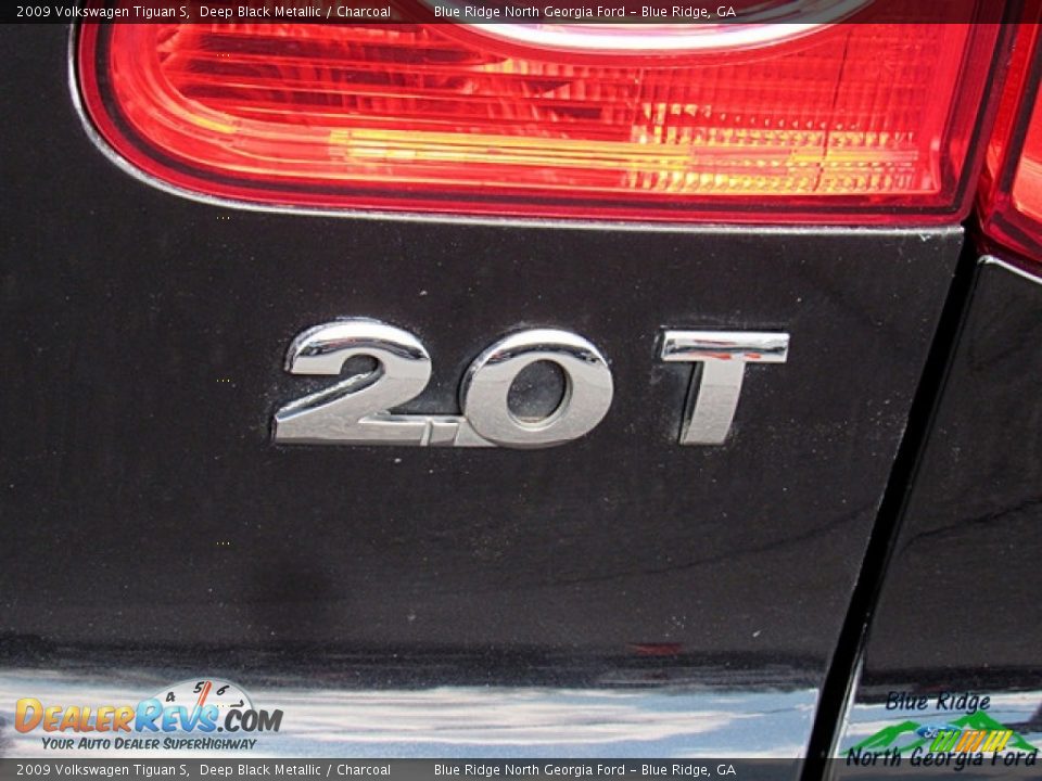 2009 Volkswagen Tiguan S Deep Black Metallic / Charcoal Photo #31