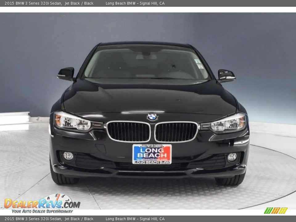 2015 BMW 3 Series 320i Sedan Jet Black / Black Photo #2