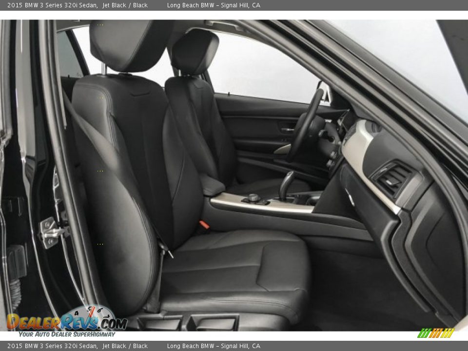 2015 BMW 3 Series 320i Sedan Jet Black / Black Photo #6