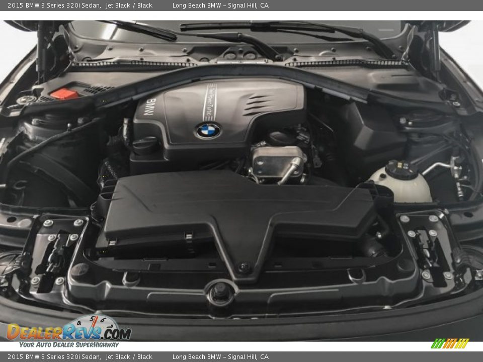 2015 BMW 3 Series 320i Sedan Jet Black / Black Photo #9