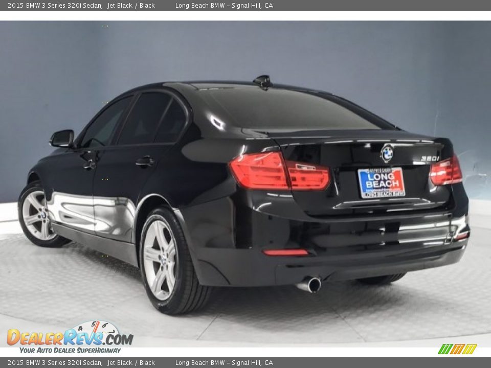 2015 BMW 3 Series 320i Sedan Jet Black / Black Photo #10