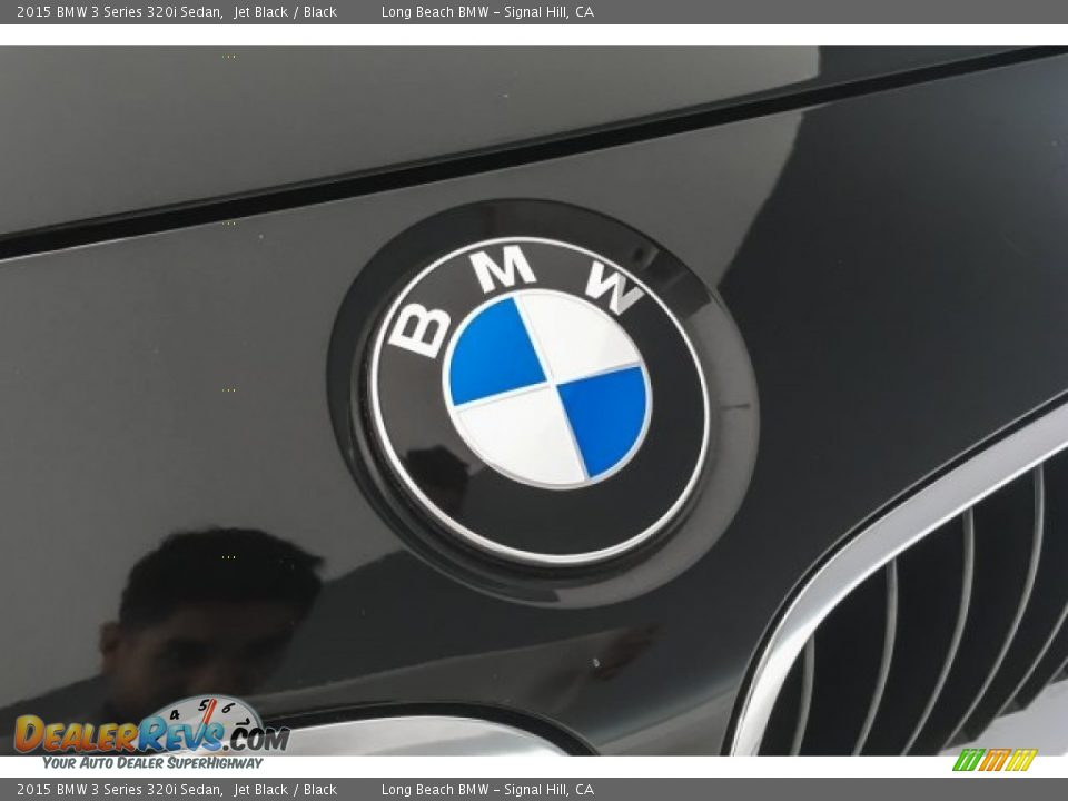2015 BMW 3 Series 320i Sedan Jet Black / Black Photo #29