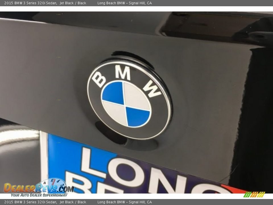 2015 BMW 3 Series 320i Sedan Jet Black / Black Photo #31