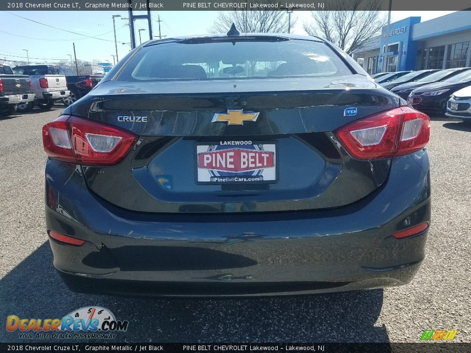 2018 Chevrolet Cruze LT Graphite Metallic / Jet Black Photo #5