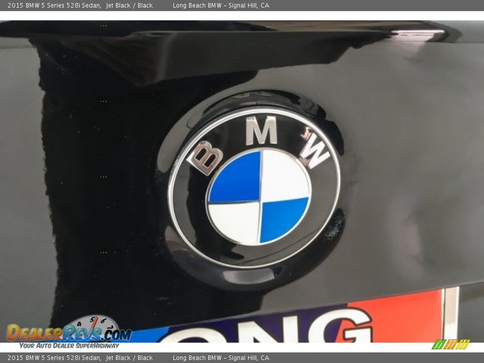 2015 BMW 5 Series 528i Sedan Jet Black / Black Photo #32